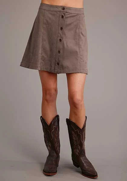 Stetson Faux Suade Skirt