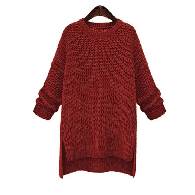 Wine red Sweater