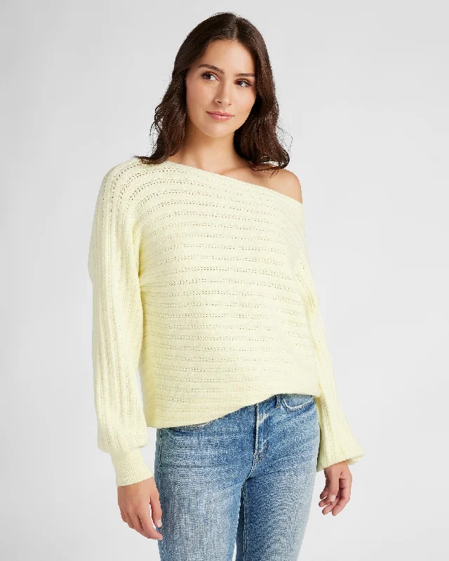 Open Weave Dolman Sweater