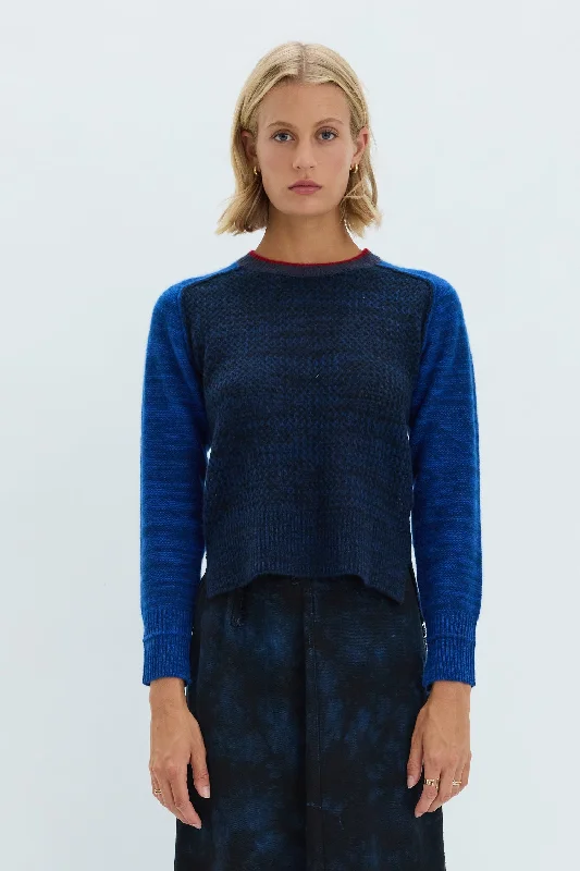 Cashmere Indigo Lilith Sweater