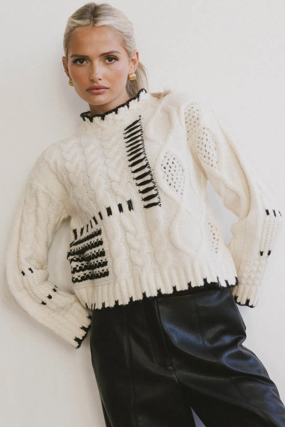 Cloe Cable Knit Sweater