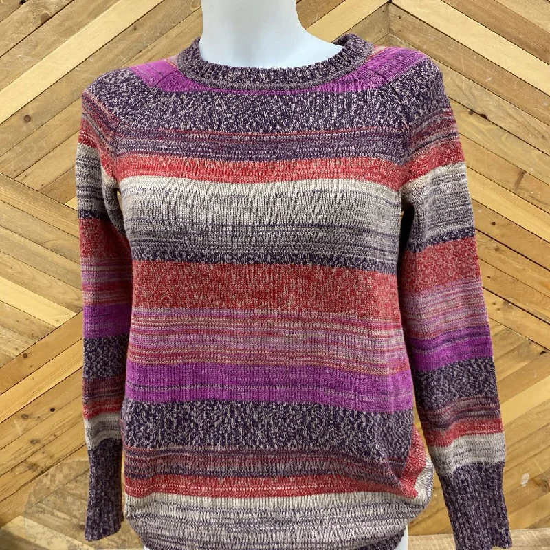 Eddie Bauer - Women's Sweater - MSRP $125: Purple/Red-women-SM Faux Fur Fabric Real Fur Fabric Shearling Fabric Eddie Bauer - Women's Sweater - MSRP $125: Purple/Red-women-SM Faux Fur Fabric Real Fur Fabric Shearling Fabric