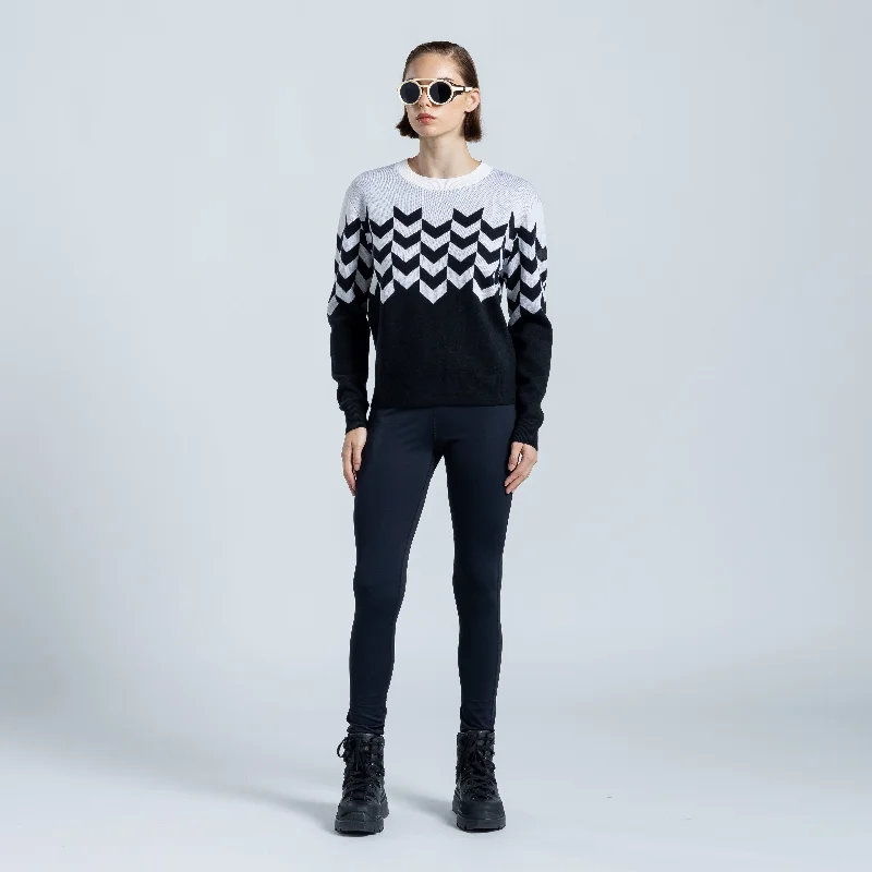 Gaia Merino Sweater Toggled Drawstring Belted