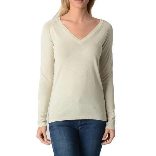 Beige L Fred Perry Womens Sweater 31432013 7001