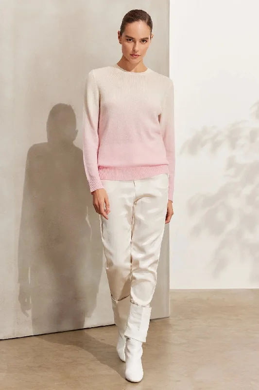 dustyy Rose Cashmere and Wool Women's Sweater Oversized Loose Flowy
