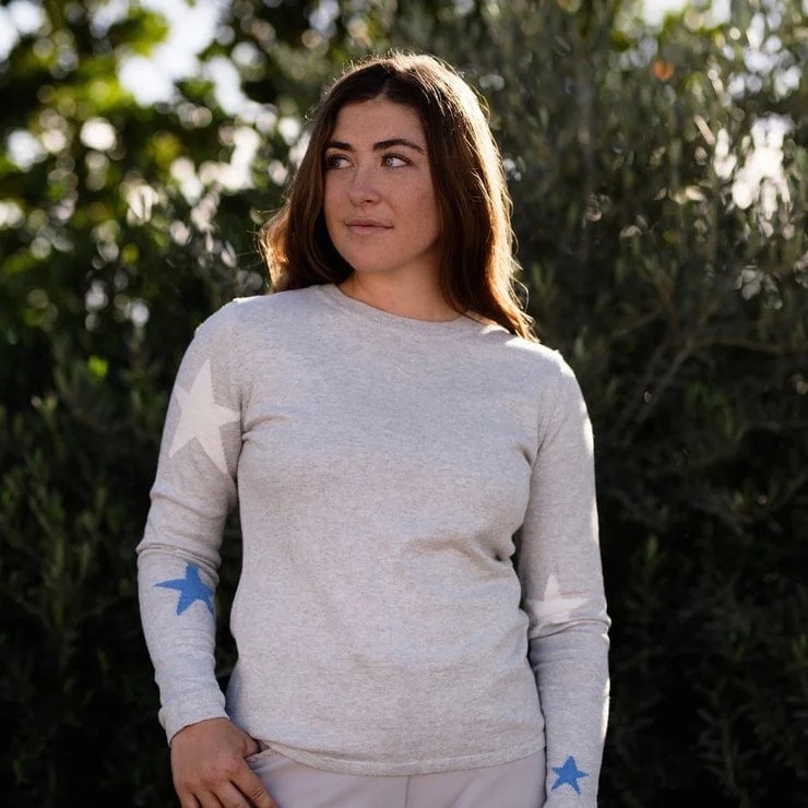 TKEQ- Sweater (Galaxy) Sequined Glittery Shiny