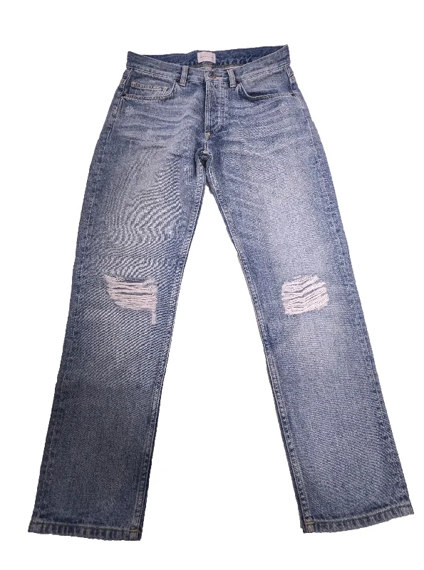 GANT RUGGER Women's Light Blue Distressed Croped Slacker Jeans 40083 Trendy Low-Rise Slim Jeans GANT RUGGER Women's Light Blue Distressed Croped Slacker Jeans 40083 Trendy Low-Rise Slim Jeans