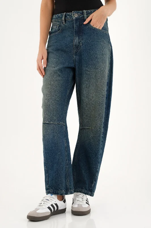 Women's Blue Jeans Stylish Plus Size Denim Jeans