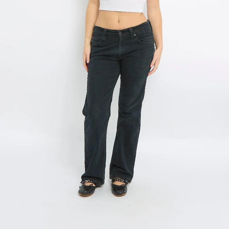 Levi's 506 Standard Straight Leg Jeans - UK 12 Chic Faded Blue Jeans