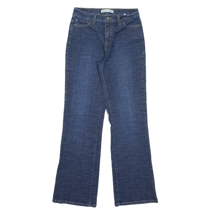 LEVI'S 512 Perfectly Slimming Jeans Blue Denim Slim Bootcut Womens W26 L30 Chic Ripped Jeans LEVI'S 512 Perfectly Slimming Jeans Blue Denim Slim Bootcut Womens W26 L30 Chic Ripped Jeans