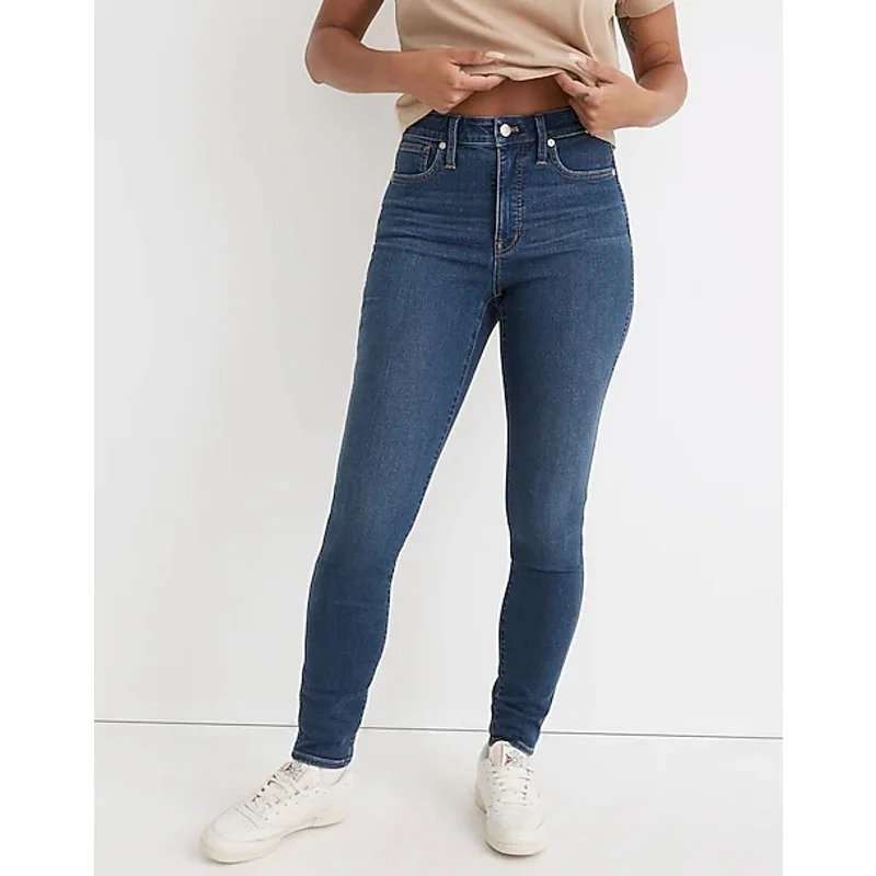 Madewell Womens Curvy High Rise Skinny Jeans 27 Blue Stretch Ankle Denim NWT Comfortable Zip-Fly Denim Jeans Madewell Womens Curvy High Rise Skinny Jeans 27 Blue Stretch Ankle Denim NWT Comfortable Zip-Fly Denim Jeans