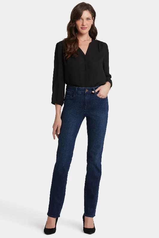 Marilyn Straight Jeans - Denslowe Fashionable Mom Jeans