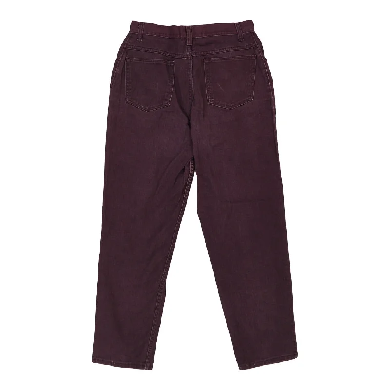 Wrangler Jeans - 29W UK 12 Purple Cotton