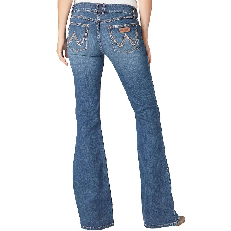 Wrangler Women's Retro Mae Flare Leg Jeans