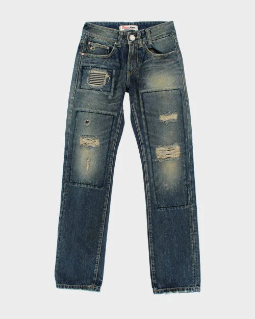 Y2k 00s Evisu Jeans - W28 L33 Elegant Skinny Leg Jeans